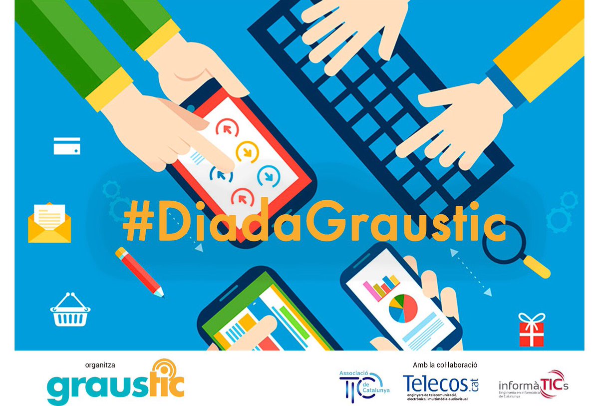 graustic's tweet image. Avui tenim una cita #DiadaGraustic a la @CosmoCaixa_CAT. Les #TIC a #Catalunya amb ponents d’altura 💻💡👨🏽‍💼👩🏽‍💼