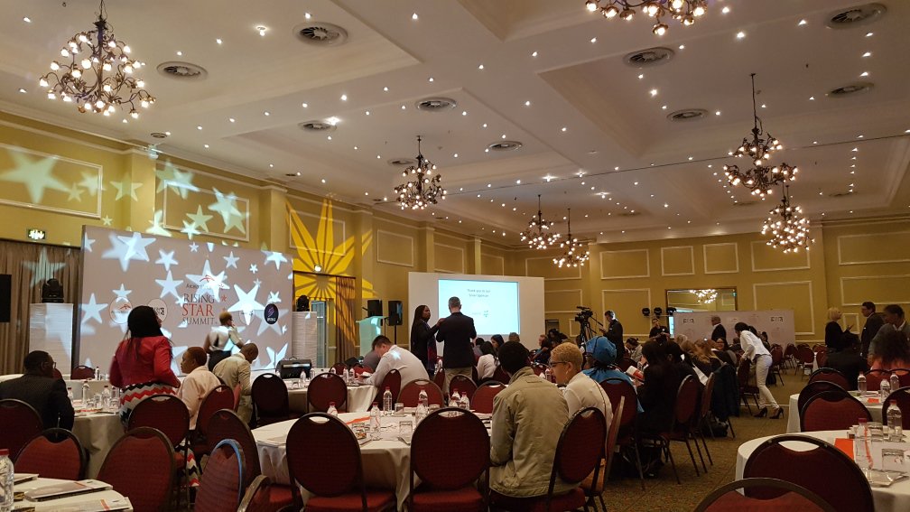RisingStarSA's tweet photo. Excited to kick off the annual @ArcelorMittal_S #RisingStarSummit! #RSSummit2017 https://t.co/wgaxEfmFtW