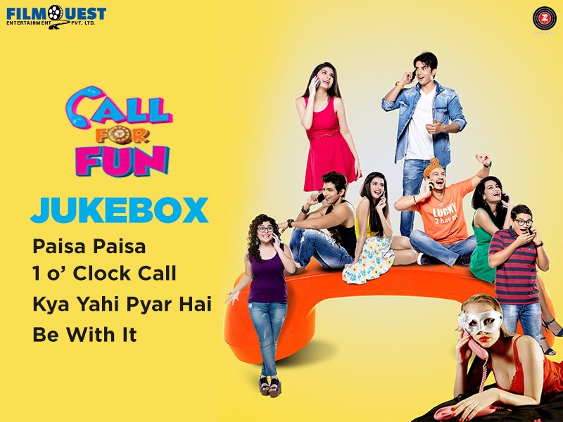 CallForFunFilm's tweet photo. The audio jukebox for #CallForFun is out with all the tracks filled with masti and fun! Listen to it here - https://t.co/vIBYeN0jHL https://t.co/7ZcZ1EX6bP