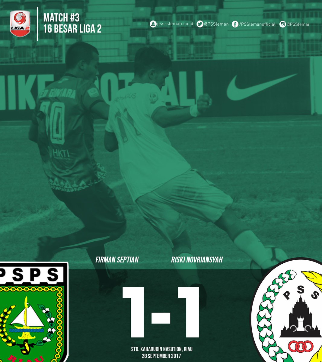 PSS Sleman On Twitter Galeri Foto Di Akun Instagram PSS Sleman