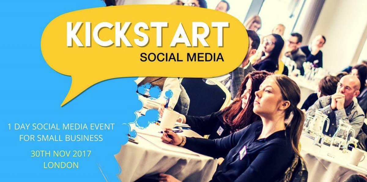 Speaking here 30/11 with <a href="/untwistedmedia/">Untwisted media</a> <a href="/thwmarketing/">THW Marketing </a> @shewhobakes1 <a href="/JuliaBramble/">Julia Bramble Ph.D.</a> <a href="/LucysHall/">Lucy Hall</a> bit.ly/kickstartsoc #socialmedia