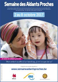 La Semaine des Aidants Proches 2017 commence lundi 02 octobre jusqu'au 08 octobre 2017. Programme et info sur semaineaidantsproches.be