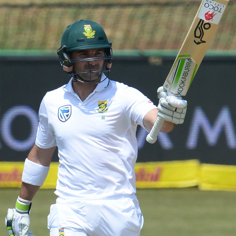Well done to Multiply Titan Dean Elgar (101*) on recording his 9th Test century! #SAvBAN #ProteaFire