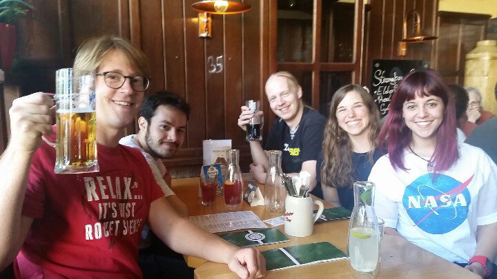 gastronomyK's tweet photo. Cafe Einstein for schnitzel and bier #kieran4eva https://t.co/ZIpKVsKgMy