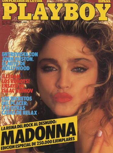 new! 1980s Madonna Playboy Magazine cover replica fridge magnet 