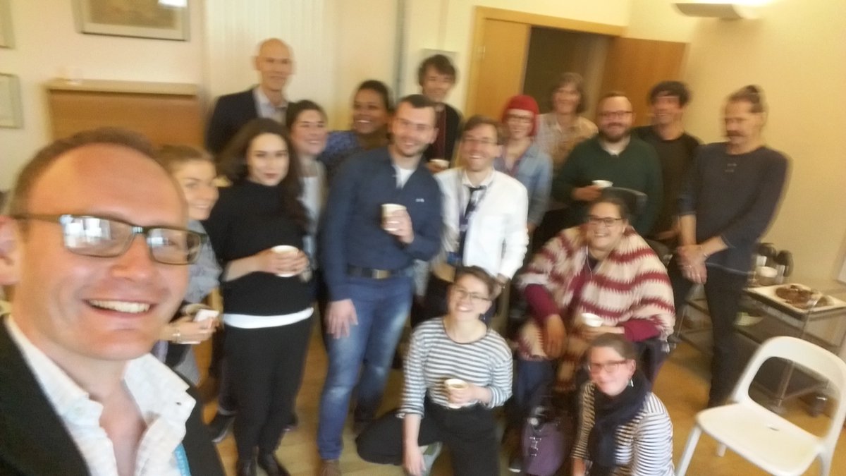 RCS_TheExchange's tweet photo. @RCStweets we also have a #selfie led by Head of RKE @Ste_phenB! #researchstudents #PhD #DPerf #MPhil #induction #welcomeeveryone https://t.co/jqXxih8qI5