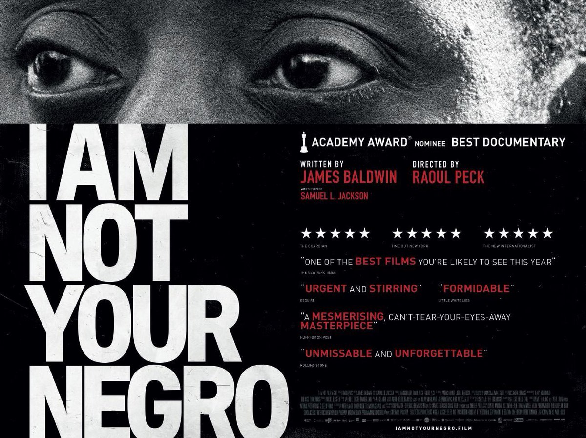 "I am not your negro!" #documentary #jamesbaldwin narrated by <a href="/SamuelYPL/">Samuel</a> #blackfilmsmatter #dbuff2017 #pathearena:dbuff.nl/tickets