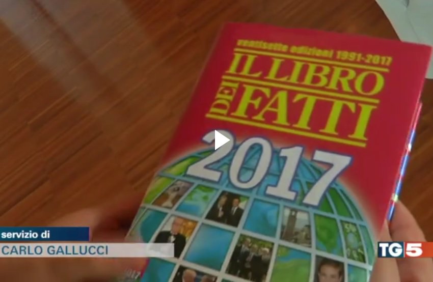 librodeifatti's tweet photo. Il Libro dei Fatti 2017 al #Tg5 https://t.co/u5GWihUkKk https://t.co/wxeUoZM48n