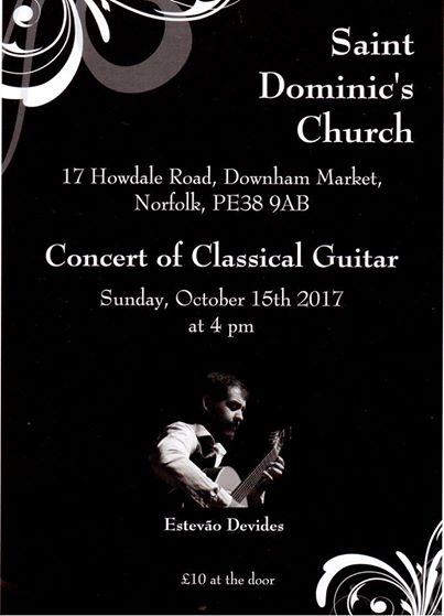 A Fantastic guitarist and a friend of the KLMVC, who will be taking part in our Christmas concert this year.