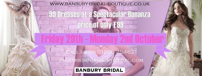 Not to be missed.  #Designer gowns in all sizes. 99 gowns for just £99!  Stock clearance #Banbury #Sale #Weddings #Wedding #Gowns #Dresses