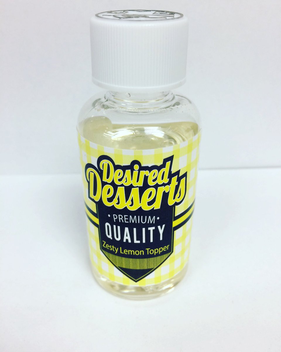 Back in stock zesty lemon topper