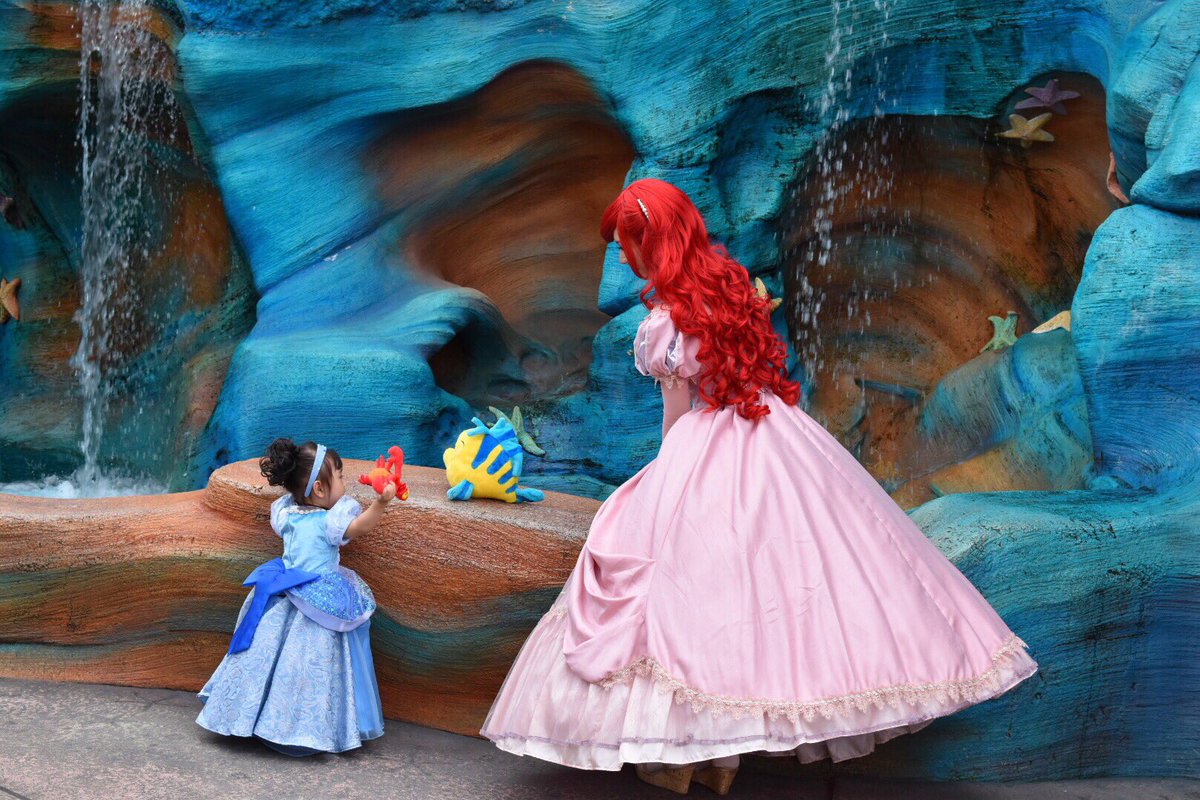 𝒜𝑝𝑖 Twitter वर 親子ショット アリエル シンデレラ ディズニーハロウィン ディズニー仮装 Dハロ仮装