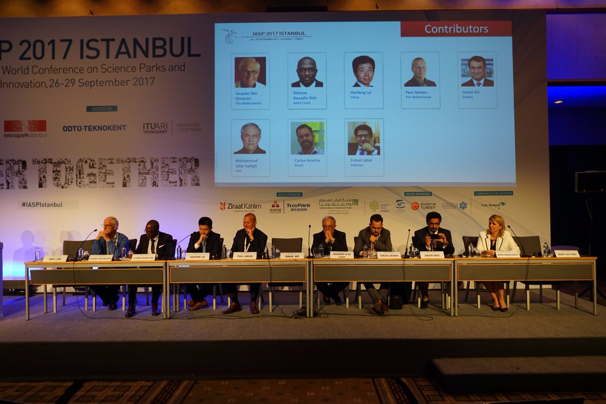 Technopark professionals are discussing important points at “Visions of Future” session!  #IASPIstanbul