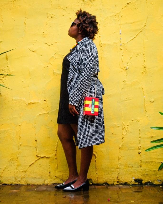 thrdculturekd's tweet image. How to do monochrome 📷 @sifi_px location @LegendsBackpack #plussizefashion