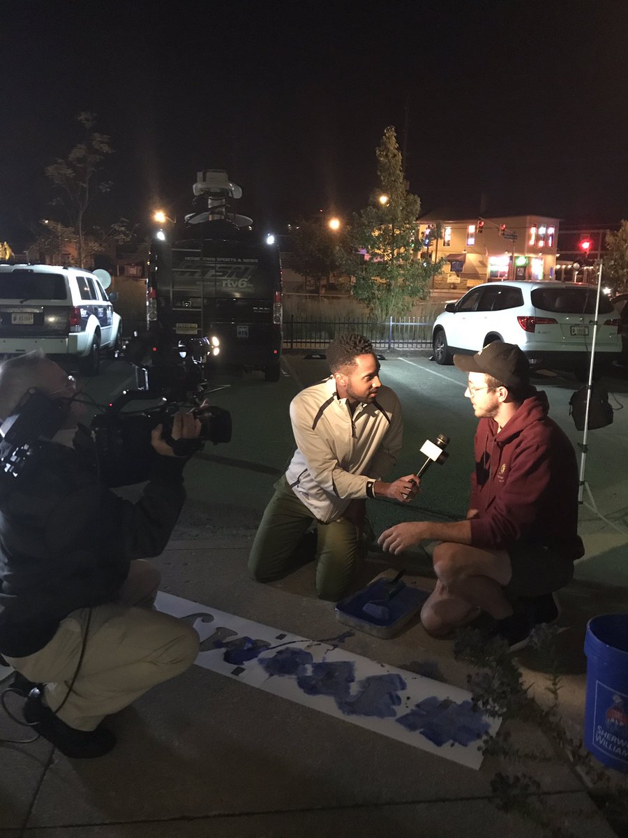 IndyDoDay's tweet photo. Loving the media love! #letsdothis https://t.co/EOtbqFmMSO