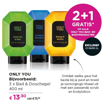 Ten einde raad ambulance water ICI PARIS XL on Twitter: "Nu alle ONLY YOU bad en bodyproducten 2 + 1  GRATIS! https://t.co/06YVqGGukA https://t.co/UIbCiCt3vk" / Twitter