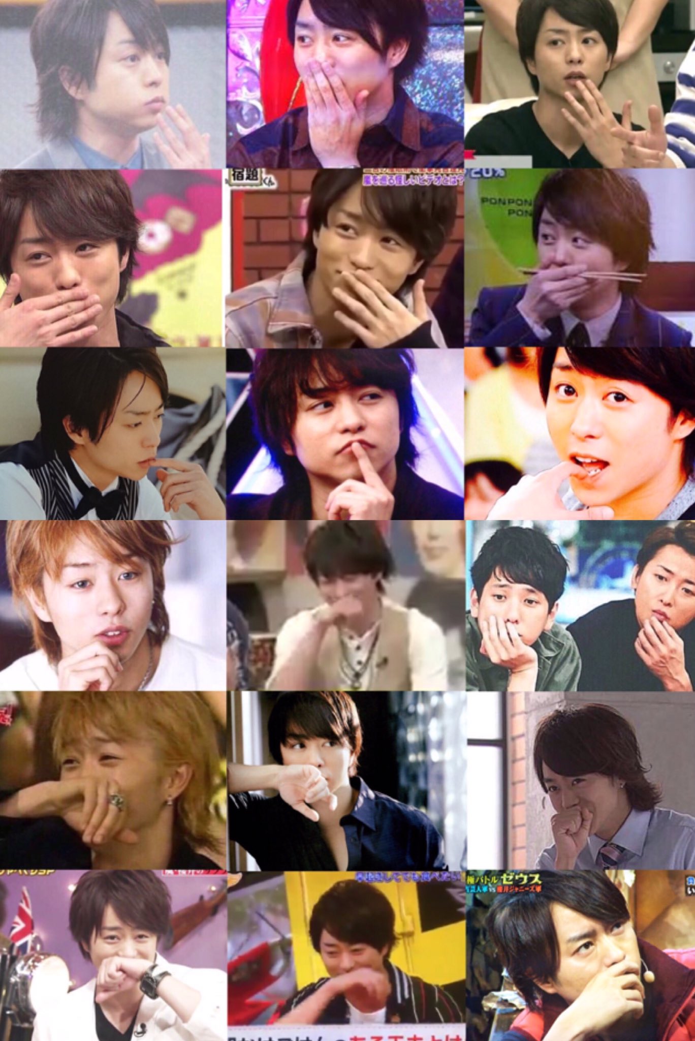 Y 在 Twitter 上 翔くんってよく手が口元にあるよね すごく女の子イケメンで最高にかわいい 嵐 櫻井翔 かわいい かわいいと思ったらrt かっこいいと思う人rt T Co Wj7veypvv0 Twitter