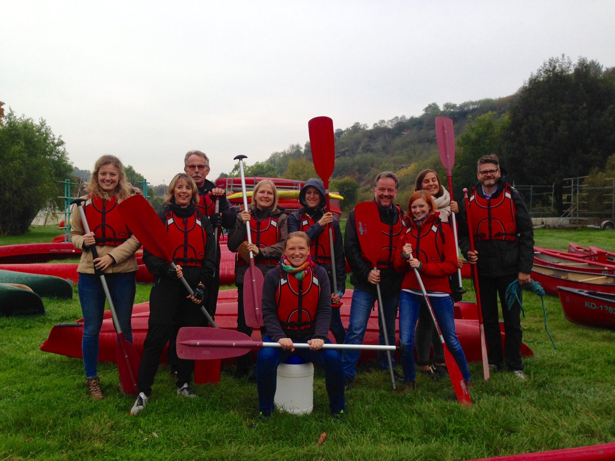 mpBonn's tweet photo. #mpBonnOnTour - 2 Tage Spiel, Spaß und Spannung. Los geht's mit Schiffe versenken 🛶😉. #ahoi #teambuilding https://t.co/N1azklzlce