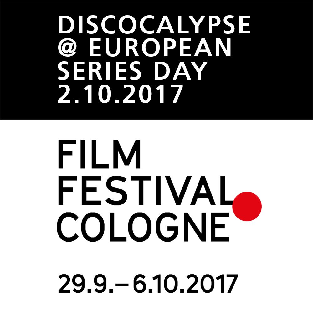 Discocalypse's tweet image. Hear about Discocalypse at the European Series Day, #Filmfestival #Cologne 2017
bit.ly/2fB6kjt
#ffcgn #koeln #webseries #shortform