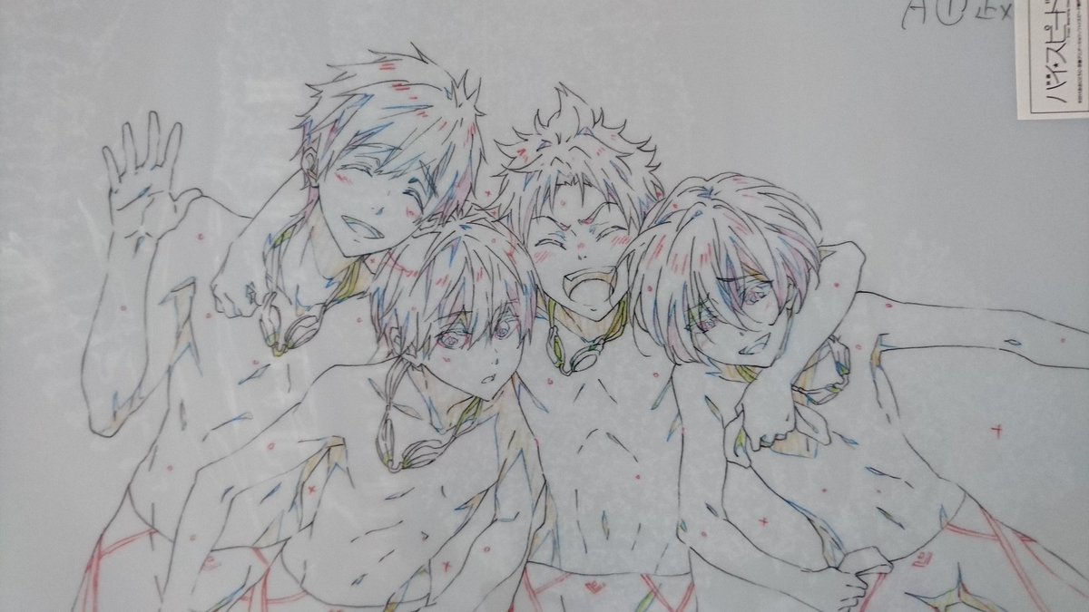 Free！ES・映画ハイ☆スピード！】 「原画クリアファイルセット」入荷