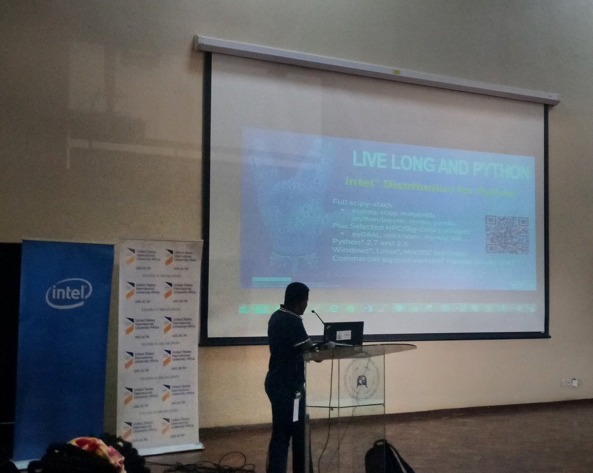 ChrisBarso's tweet image. Live long and python 🖖🏽  #PyConKE @PyNBO @IntelAI