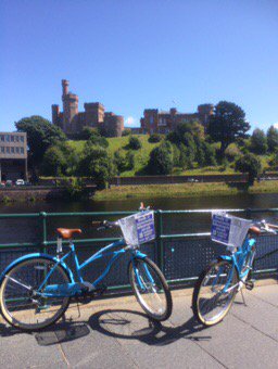 Another beautiful day forecast for tomorrow. Join a scenic bike tour.
Bookings taken on invernessbiketours.co.uk