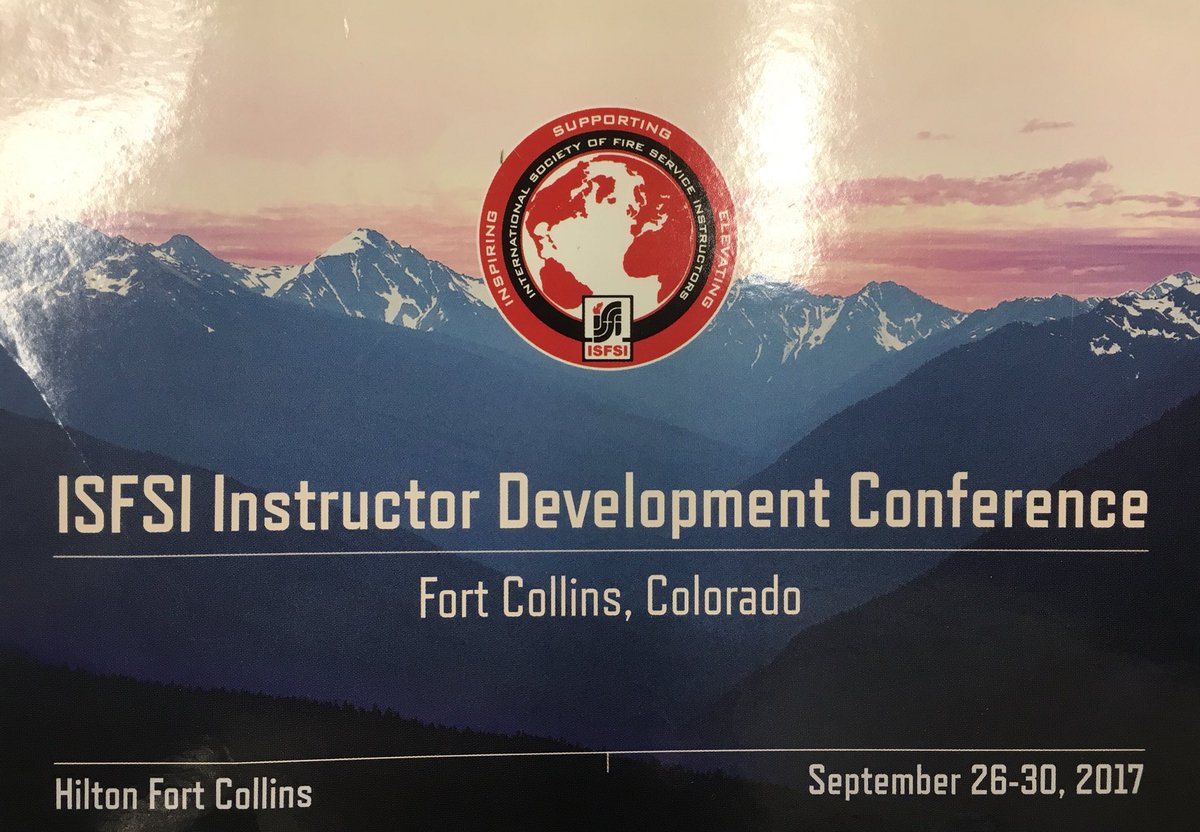 Tcorreia's tweet photo. To Ft. Collins. @FireInstructors #InstructorDevelopmentConference. Look forward presenting & learning @GTFDCHIEF18 Thx for the opportunity https://t.co/M3foyt4DJ4