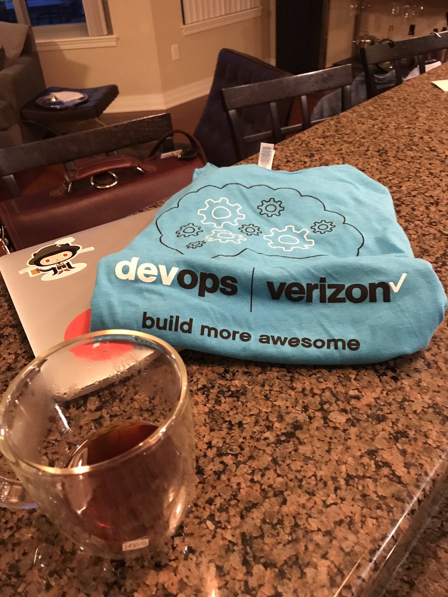 stonejoshstone's tweet image. Coffee #1. Let&apos;s do this Tampa! #devopsvz