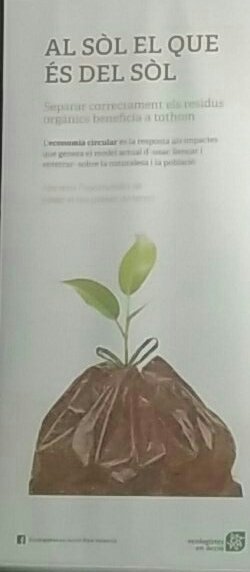 Avui participant a jornades a Alacant x promoure el Porta aPorta i gestió local de bioresidus al Pais Valencià. Es mouen coses! #residuzero