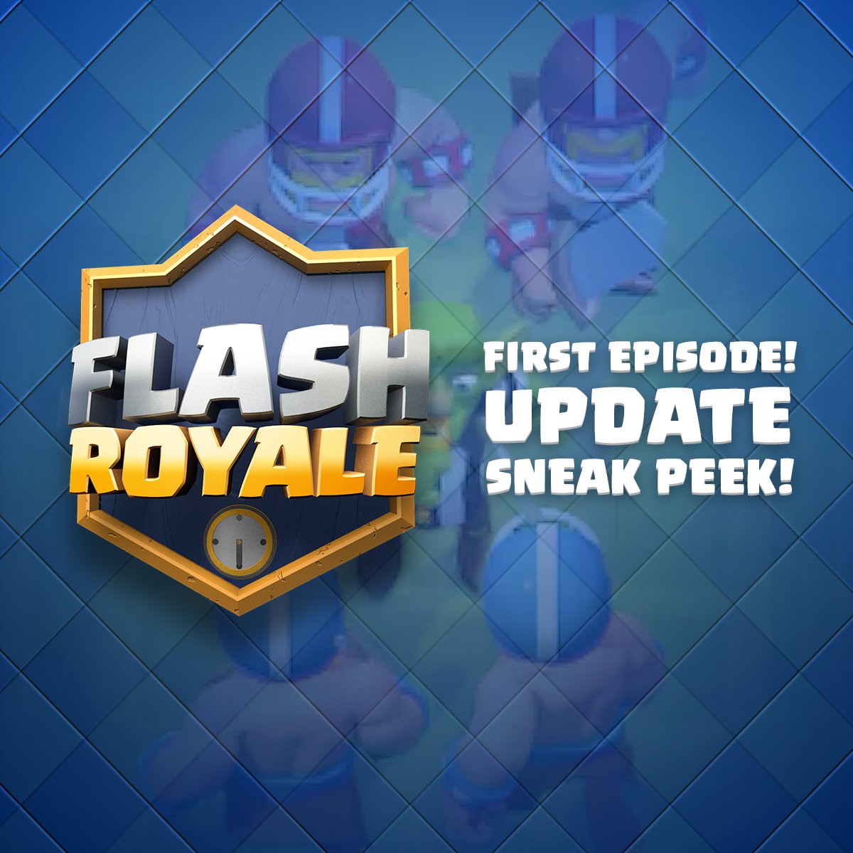 ClashRoyale's tweet photo. Go to News Royale in-game for an exclusive SNEAK PEEK! 😱 https://t.co/a3m6eWoVx9 https://t.co/xb6TXHINE2