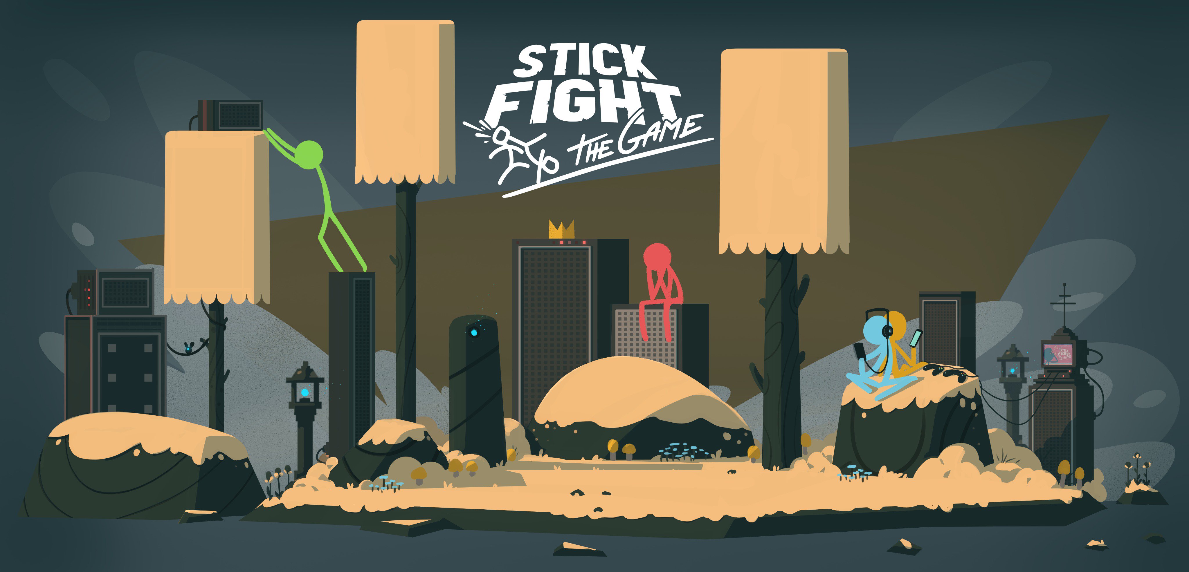 Landfall on X: So like, you can make your own levels in Stick Fight: The  game now.   / X