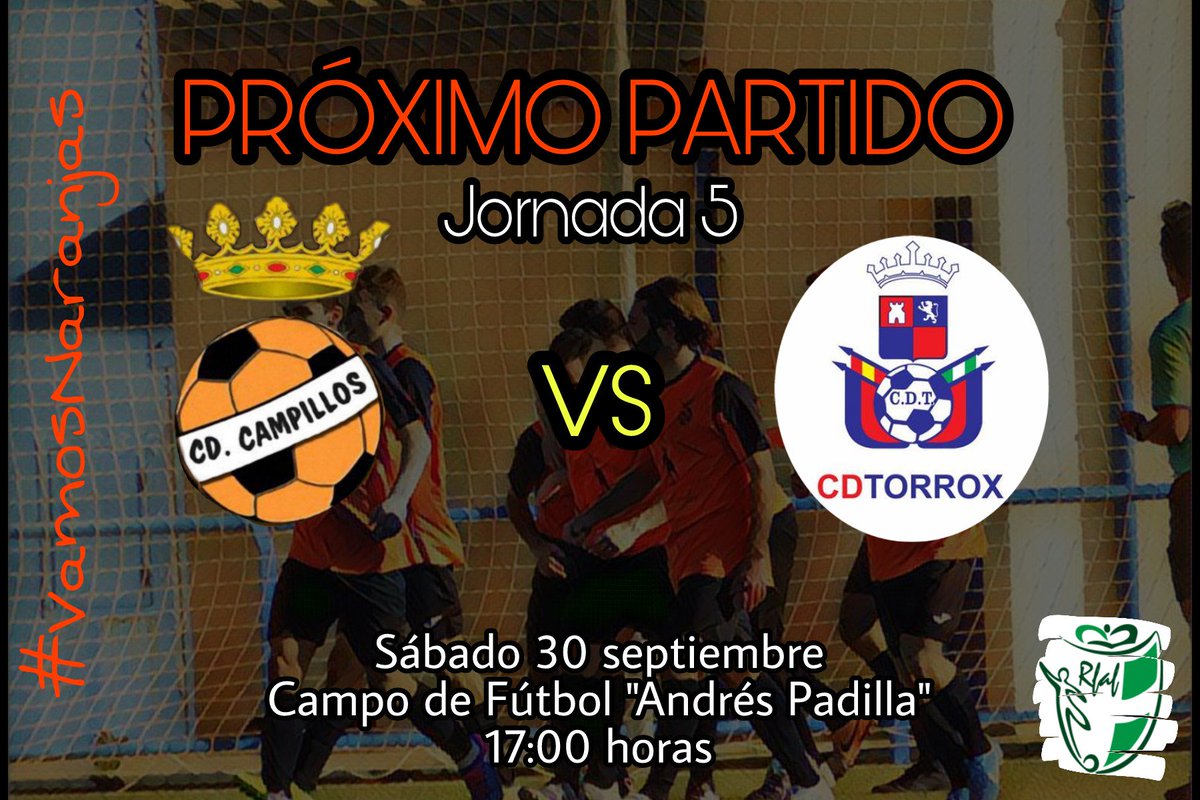 CD_Campillos's tweet photo. ¡Este sábado nos volvemos a ver en el Andrés Padilla!

CD Campillos vs CD Torrox

#VamosNaranjas🔶 https://t.co/aB4UOQzyRs