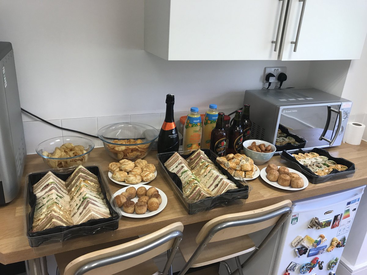 ReedInSutton's tweet photo. Celebrating success with a cheeky buffet............

 Well done to the team.... #lifeatreed #competitionwinners #suttonsquad https://t.co/swbZ3lXdo6