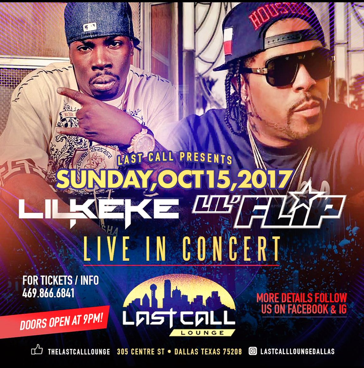 LilFlip713's tweet photo. Dallas,TX This Sunday Ya Diiiig 🤘🏾🍀#LastCallLounge https://t.co/LsCuV4fxzo