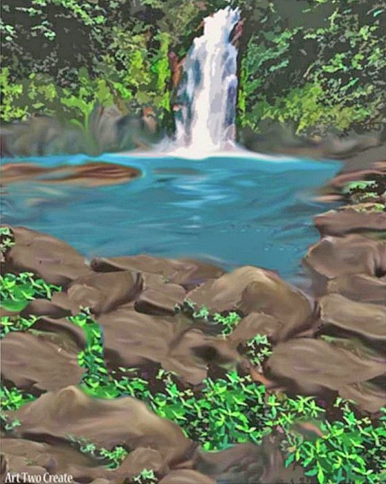 ArtTwoCreate2's tweet image. New artwork for sale! - "Rainforest." - fineartamerica.com/featured/rainf… @fineartamerica