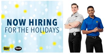BBYCanadaJobs's tweet image. @BestBuyCanada is hiring for the upcoming holiday season. Apply now! bestbuycanada.ca/careers #bestbuycanadajobs