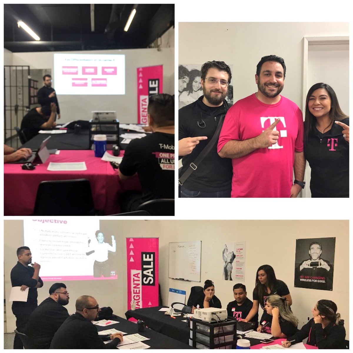 BreRamirez20's tweet image. Serious Fun w/ Ritmo 🙌🏼#TrainingPartnership #InteractionModel #T-mobileBusiness @BryanThompsonSW @SamSindha @JordanaThorburn
