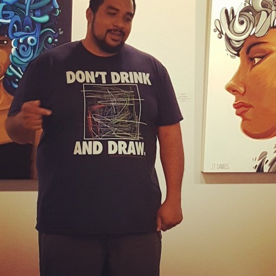 KckccArtGallery's tweet image. Art talk Reception Diversity in Contemporary America #jtdaniels_art #andrew_s_norris #KCKCCArtGallery