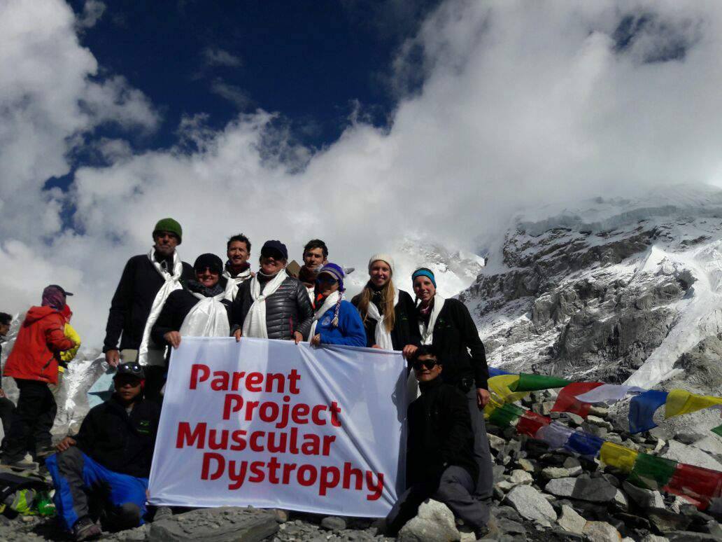 HopeforGus's tweet photo. Looking great on Mt. Everest, @PPMD. Thank you for your partnership! https://t.co/5O3HDYN3JY