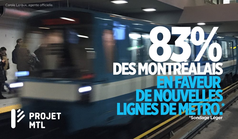 Avec la ligne rose, je propose une solution : ouvrons les discussions, je suis prête à en débattre. #polmtl #polqc bit.ly/OuiLigneRose