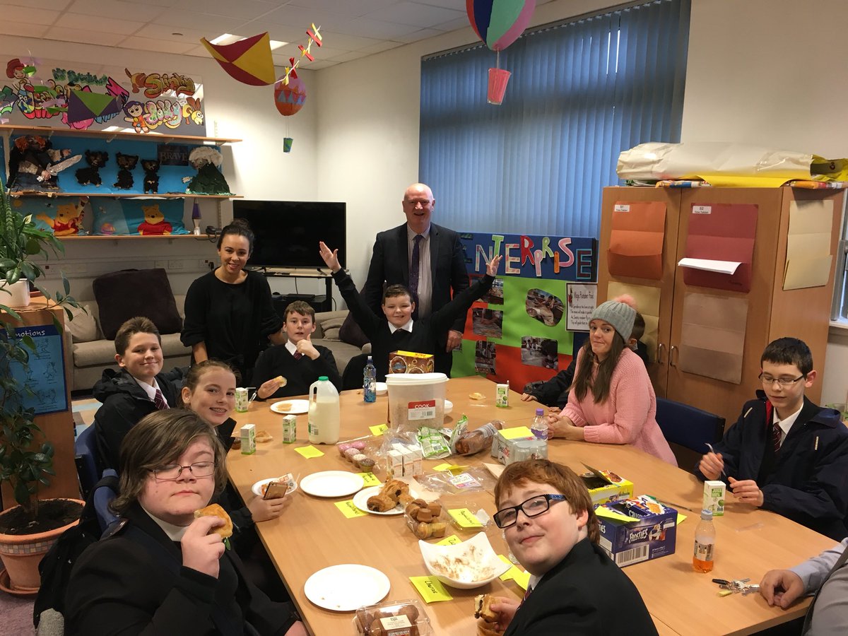 Great morning at breakfast club today. Spanish breakfast to kick start Mr Gilroy’s impending retirement