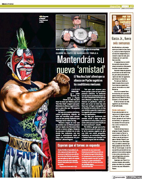 PSYCHOLOCAS1's tweet photo. Nuestros Campeones del Mundo 👏🇲🇽

@Psychooriginal &amp; @Pagano656 
#TeamAAA @luchalibreaaa 

@PAGANO_PSYCHO @656Fans https://t.co/fCjNTmwNQ3