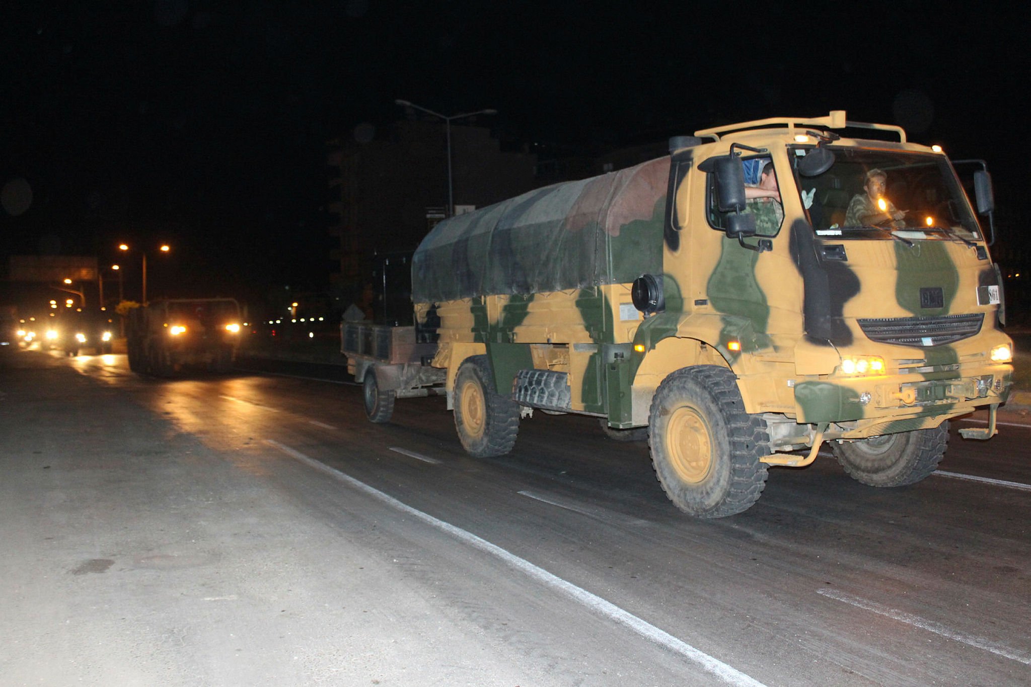 DAILY SABAH on Twitter: "First Turkish military convoy ...