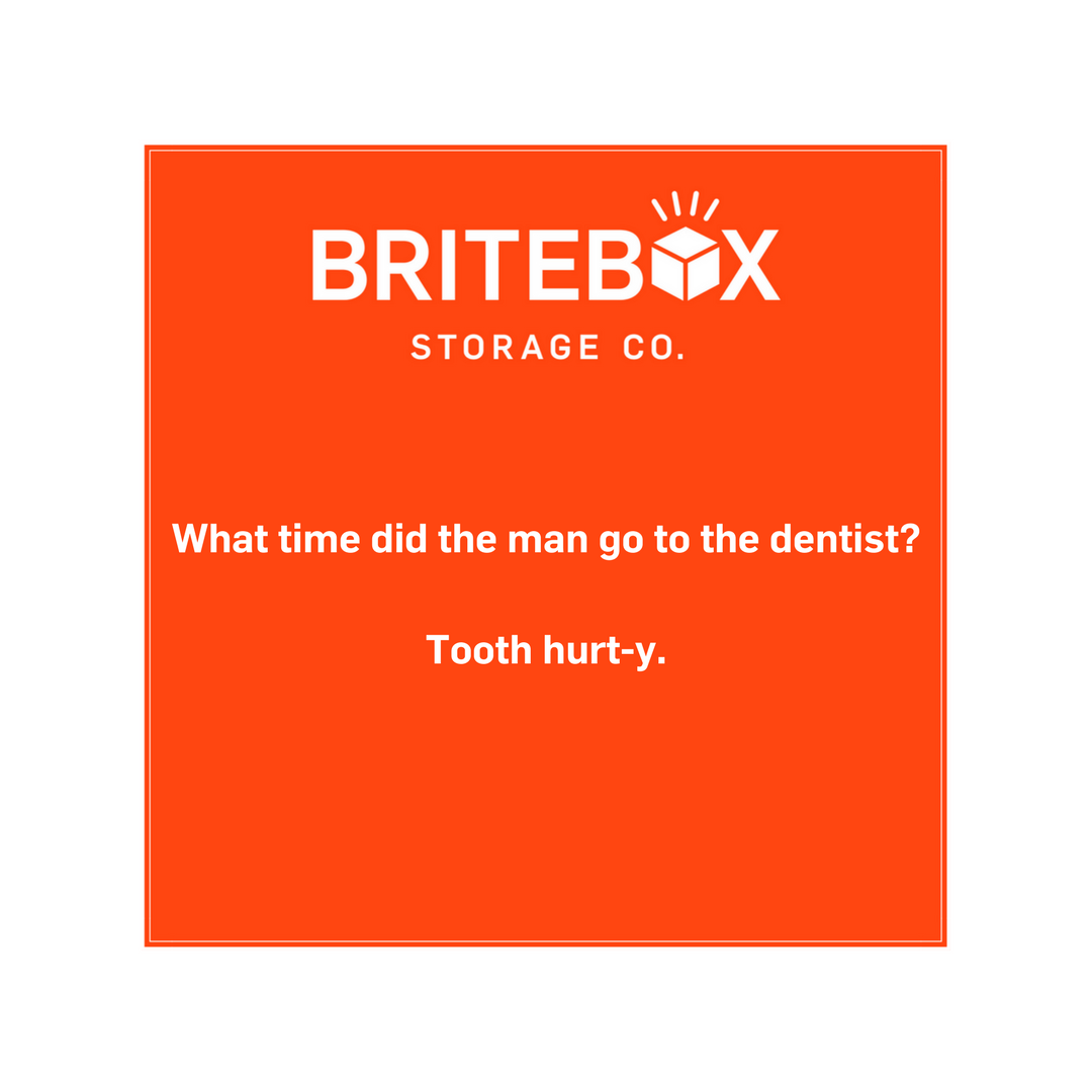 BRITEBOXStorage's tweet photo. #dadjokes #storage #yxe #laughsatbritebox https://t.co/jXvUyCCiCm