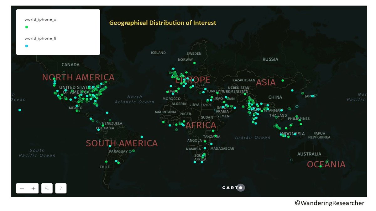 A_Lavanya's tweet image. Geographical Distribution #crowdsensing in discussion #iphonex #iphone8 #crowdsource #twitteranalysis #gisdata #wanderingresearcher