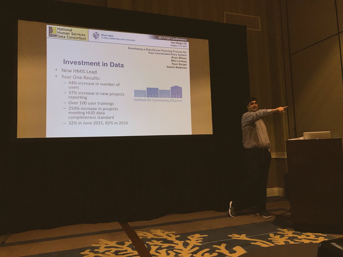 ICAlliances's tweet photo. Thanks for the shoutout! @AKCH2Director Great working with the Alaska Balance of State! #HMIS #data #NHSDC2017 @NHSDC #HUD https://t.co/I2uoaQV6wO