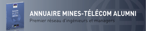 #annuaireMinesTélécomAlumni2017
Avant la parution, pensez à mettre à jour vos données sur telecomlille.net avant la fin octobre.