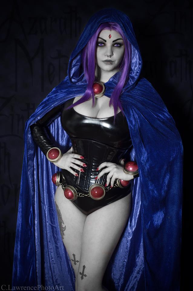 kittykvlt666's tweet photo. Azarath... Metrion... ZINTHOS
Bodysuit &amp; Corset: @_artifice_ 
Wig: @ArdaWigs 
Belt&amp;Brooches: @Cosplay_Cassie 
Contacts: @exoticlenses https://t.co/IRYB1J4e0H
