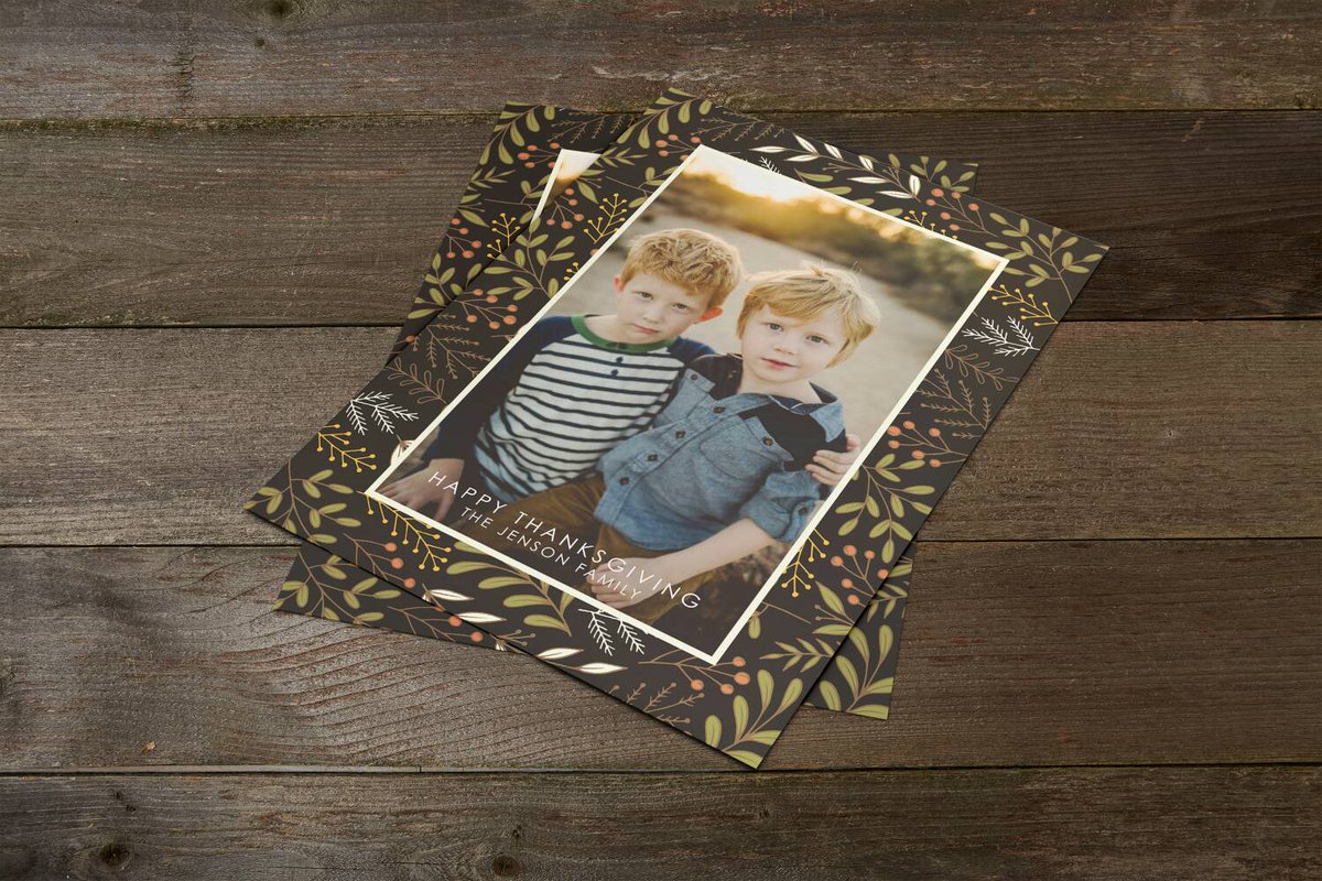 #thankfulthursday with <a href="/afreshbunch/">Fresh Bunch</a> artist member @jamie.schultz. #botanical #earthtones #photocards #artlicensing #thursdayfeels