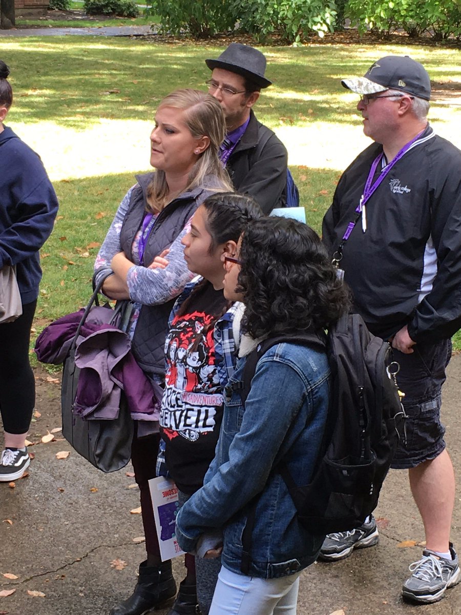 Great college visit to Linfield College! <a href="/LinfieldCollege/">linfield</a>